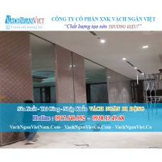 Vách ngăn di động dày 100mm - Trung tâm thương mại Vincom Nghệ An